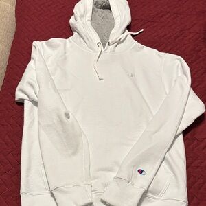 Champion Men's Classic White Hoodie